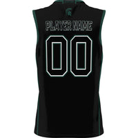 Michigan State Spartans NIL Pick-A-Player Basketball Jersey - Black