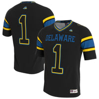 Delaware Fightin' Blue Hens Lightweight Collegiate Football Blackout Fashion Jersey