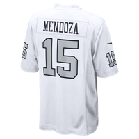 Las Vegas Raiders Fernando Mendoza White Alternate Game Player Jersey