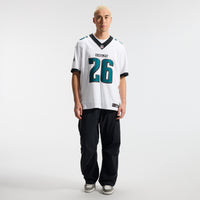 Philadelphia Eagles Saquon Barkley White Stitched Limited Jersey