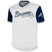 Atlanta Braves Ronald Acuña Jr. White Big & Tall Name & Number Jersey