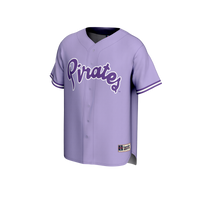ECU Pirates Lightweight Collegiate Baseball Fashion Jersey - Purple