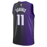 Sacramento Kings Statement Edition Swingman Jersey - Purple - Domantas Sabonis