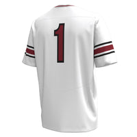 #1 South Carolina Gamecocks Replica Football Jersey - White