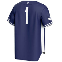 #1 BYU Cougars Lightweight Baseball Jersey - Navy