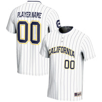 Cal Bears NIL Pick-A-Player Lightweight Softball Jersey - White