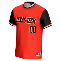 Texas Tech Red Raiders NIL Pick-A-Player Lightweight Softball Jersey - Red