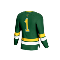 Vermont Catamounts Lightweight Hockey Fashion Jersey - Green