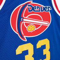Denver Nuggets David Thompson 1975 Dark Authentic Jersey - Royal Blue