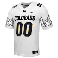Colorado Buffaloes NIL Pick-A-Player Football Game Jersey - White