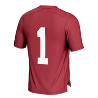 #1 Alabama Crimson Tide Football Jersey - Crimson