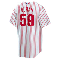 Philadelphia Phillies Jhoan Duran White Home Replica Jersey