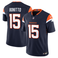 Denver Broncos Nik Bonitto Navy Alternate Stitched Limited Jersey