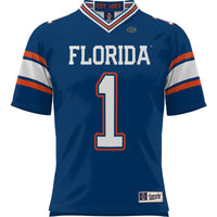 #1 Florida Gators Football Jersey - Royal