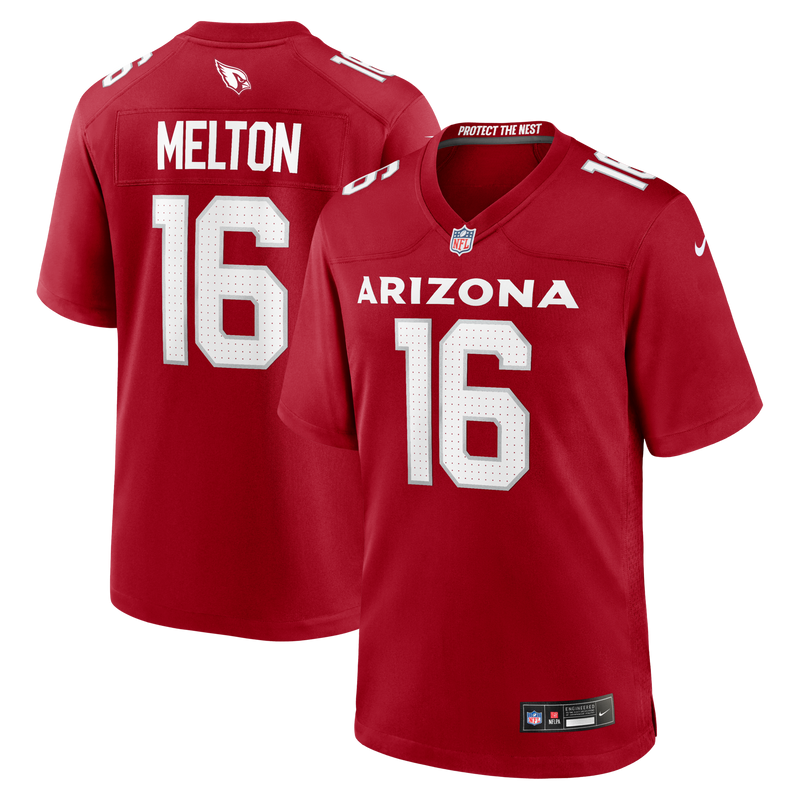 Arizona Cardinals Max Melton Cardinal Team Game Jersey