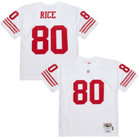San Francisco 49ers Jerry Rice White 1994 Legacy Replica Jersey