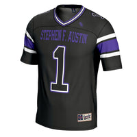 #1 Stephen F Austin Lumberjacks Football Jersey - Black