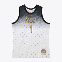NBA Devin Booker 2016 USA Authentic Jersey All-Star - White/Black