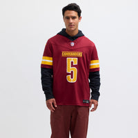 Washington Commanders Jayden Daniels Burgundy Limited Jersey