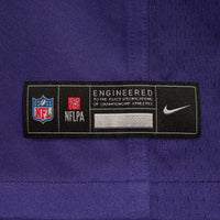 Baltimore Ravens Cooper Rush Purple Team Game Jersey