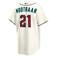 Arizona Diamondbacks Lars Nootbaar Cream Home Replica Jersey