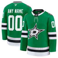 Dallas Stars Kelly Green Home Premium Custom Jersey
