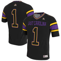ECU Pirates Lightweight Collegiate Football Blackout Fashion Jersey