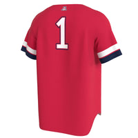 Arizona Wildcats Lightweight Collegiate Baseball Fashion Jersey - Red