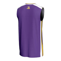 LSU Tigers Spirit Basketball Jersey - Purple