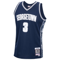Allen Iverson Navy Georgetown Hoyas 1995/96 Swingman Replica Jersey