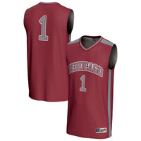 #1 UChicago Maroons Lightweight Basketball Fashion Jersey - Maroon