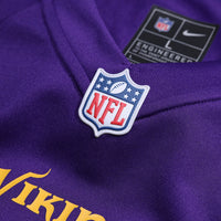 Minnesota Vikings Dallas Turner Purple Player Game Jersey