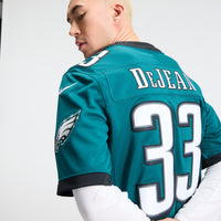 Philadelphia Eagles Cooper DeJean Midnight Green Team Stitched Limited Jersey