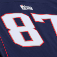 New England Patriots Rob Gronkowski Navy Big & Tall 2010 Legacy Retired Player Jersey