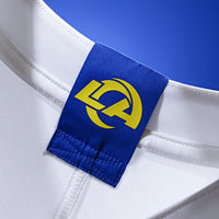 Los Angeles Rams Puka Nacua White Stitched Limited Jersey