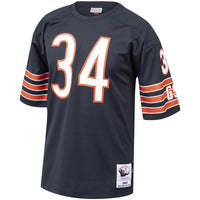 Chicago Bears 1985 Walter Payton Navy Authentic Throwback Retired Player Jersey