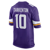 Minnesota Vikings Fran Tarkenton Purple Game Retired Player Jersey