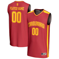 USC Trojans NIL Pick-A-Player Lightweight Basketball Fashion Jersey - Cardinal
