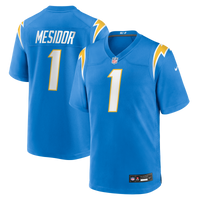 Los Angeles Chargers Akheem Mesidor Powder Blue 2026 NFL Draft First Round Pick No. 22 Team Game Jersey
