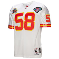 Kansas City Chiefs 1994 Derrick Thomas White Authentic Throwback Retired Player Jersey
