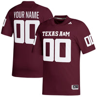 Texas A&M Aggies Custom Replica Football Jersey - Maroon