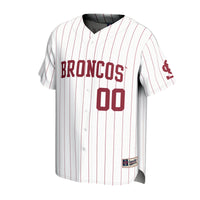 Santa Clara Broncos Lightweight Collegiate Baseball NIL Pick-A-Player Fashion Jersey - White