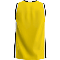 Michigan Tech Huskies Lightweight Basketball Jersey - Gold
