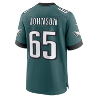 Philadelphia Eagles Lane Johnson Midnight Green Team Game Jersey