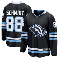 Utah Mammoth Nate Schmidt Black Home Breakaway Player Jersey