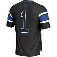 #1 Memphis Tigers Endzone Football Jersey - Black