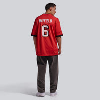 Tampa Bay Buccaneers Baker Mayfield Red Team Game Jersey
