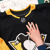 Pittsburgh Penguins Black Home Authentic Pro Custom Jersey