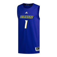 #1 Delaware Fightin' Blue Hens Replica Basketball Jersey - Royal