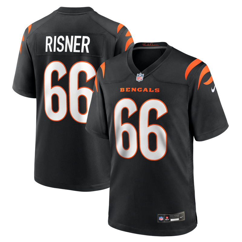 Cincinnati Bengals Dalton Risner Black Team Game Jersey